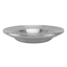 3Stk 304 Schälchen Doppelwandige Flache Platte 21 Cm