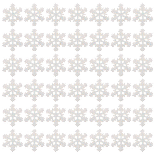 200 Mini Anhänger Glitzerharz Für Weihnachten 1