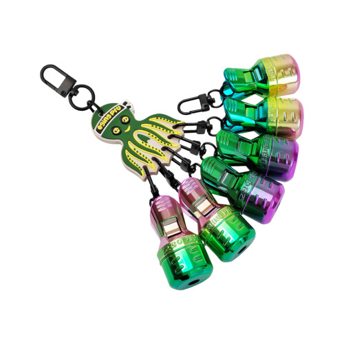 6Pcs/Set Squid Jig Baits Protector Fishing Hook Cover-Green
