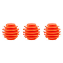 3Pcs Leichte Golf Training Bälle Elastische Design Golf-Orange