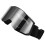 Wintersportbrille mit-Schwarzer Rahmen Silber p 1