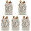 5 Heilige Ornament Religiöse Statue Figur 4