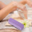 10Pcs Small Purple Sponge Nail Buffer Blocks Easy Carry Manicure Tools 11