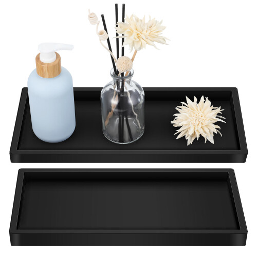 6 Stk. Badezimmer Vanity Tabletts Für Ablage: Dekorative 2
