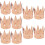 10 Kronenförmige Make-up Halter Für Foundation 11
