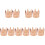 10 Kronenförmige Make-up Halter Für Foundation 2