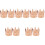 10 Kronenförmige Make-up Halter Für Foundation 3