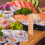 Servierplatte Japanisches Lebensmittel-Etikett 3