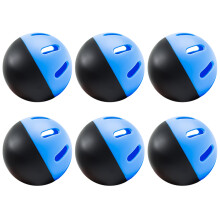 6 stks/pak Professionele Honkbal Oefenhonkballen 74 mm-Blauw