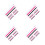 60 Unidades Cutícula Pusher De Para Unhas 5