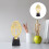 19,5 Cm Troféu Design Plástico Com Base Preta 3