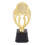 19,5 Cm Troféu Design Plástico Com Base Preta 6