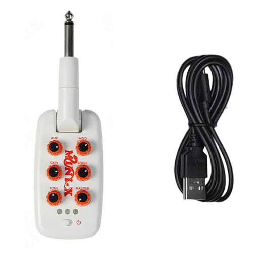 Plug In Electric Guitar Amp Multi Effects Processor-White