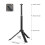 Telescoping ABS Tripods Lamp Holder 105g Plastic Texture for 3