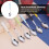 6 Pcs Multipurpose Fruit Spoons Wear-Resistant Feeding Spoons 11