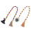 10 Halloween Holzperlenkette Mit Quaste 1