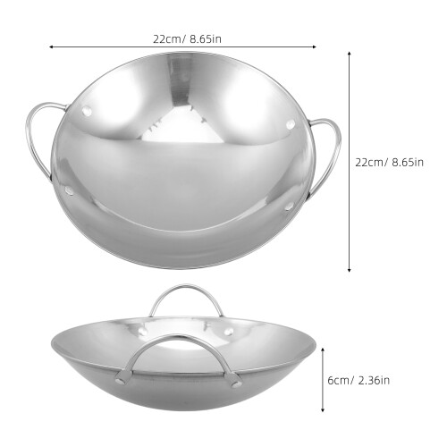 4St Anti-Spritz Heißtopf Dickwandiger Topf Mit Griff 2