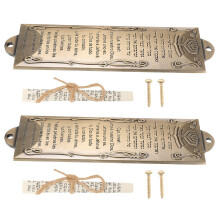 10 Mezuzah Mit Rolle Für Haustür – Jüdischer Segen