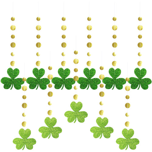 36 Papier Anhänger Für St. Patrick's Day