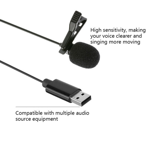 Usb Lavalier Mikrofon Mit Und Handsender 2