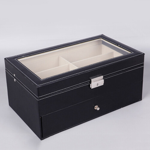 Double-Layer Sonnenbrillen-Organizer Mit 12 Fächern Schublade 2