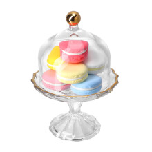 2Stk Kuchenglocken Glasdeckel Für Cupcakes Obstmuffins Dessert