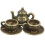 2 Sets Mini Metallteekannen Mit Teetasse, Für Mini 3