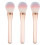 3Pcs Pincel Facial, Pó , Gradiente, Profissional 1