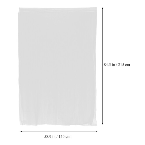 Bridal Shower Backdrop Tulle Backdrop Curtain White 1set 1
