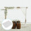 Bridal Shower Backdrop Tulle Backdrop Curtain White 1set 5