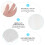 Bridal Shower Backdrop Tulle Backdrop Curtain White 1set 10