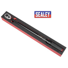 Sealey Torque Wrench 1/2" Black Micrometer 60-330Nm Calibrated Eva Foam STW905B