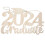 Abschlussfeier 2024 Holzschild Accessoire Party 3