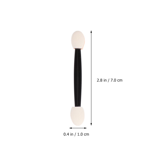 24Stk Einweg-Lidschatten- Mit Schwämmchen-Sticks 1
