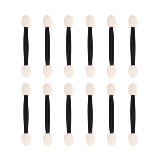 24Stk Einweg-Lidschatten- Mit Schwämmchen-Sticks 2