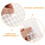 20 Hojas De Pestañas Adhesivas Doble Para Impermeables 8