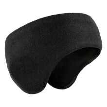 Thermo-Fleece-Futter, faltbarer Ohrenwärmer für-Schwarz