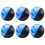 6-teiliges stoßdämpfendes Baseball-Trainingsset, 74 mm-Blau 1