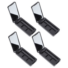 4St Compacte Reis Oogschaduw En Lippenstift Opbergbox As
