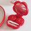 1 Set Blumenform Kontaktlinsenbox Kosmetisches Linsentragetasche 4