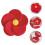 1 Set Blumenform Kontaktlinsenbox Kosmetisches Linsentragetasche 9