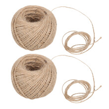 2 Decoratieve DIY Hennep Touwen Voedselklasse