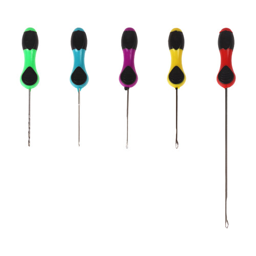 Baiting Drill Lure Rigging Needle Hook 5pcs Boilie Needle
