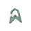 Heavy Type Camping Accessory Hook With 2kg Capacity-Army green 1