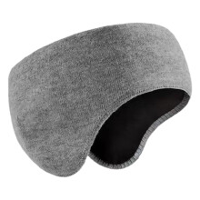 Cold Weather Windproof Ear Cover With Fleece Inner Layer-Grey