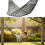 Nylon-Mesh-Seil-Hängematten, Gartenschaukel, Hängebett, tragbare 2