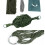 Nylon-Mesh-Seil-Hängematten, Gartenschaukel, Hängebett, tragbare 6