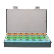 1 Set Pillendose Wöchentlicher Organizer Mehrfächer
