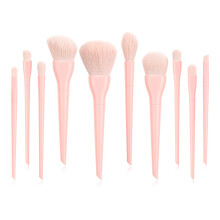 10 1 Set Make-up Flüssig Foundation Puderpinsel Pink