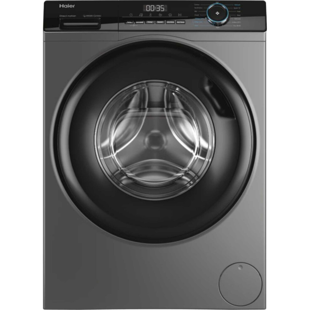Haier i-Pro Series 3 HW90-B14939S 9Kg Washing Machine with 1400 rpm - Anthracite-image-OPC-P92RC8C-NEW